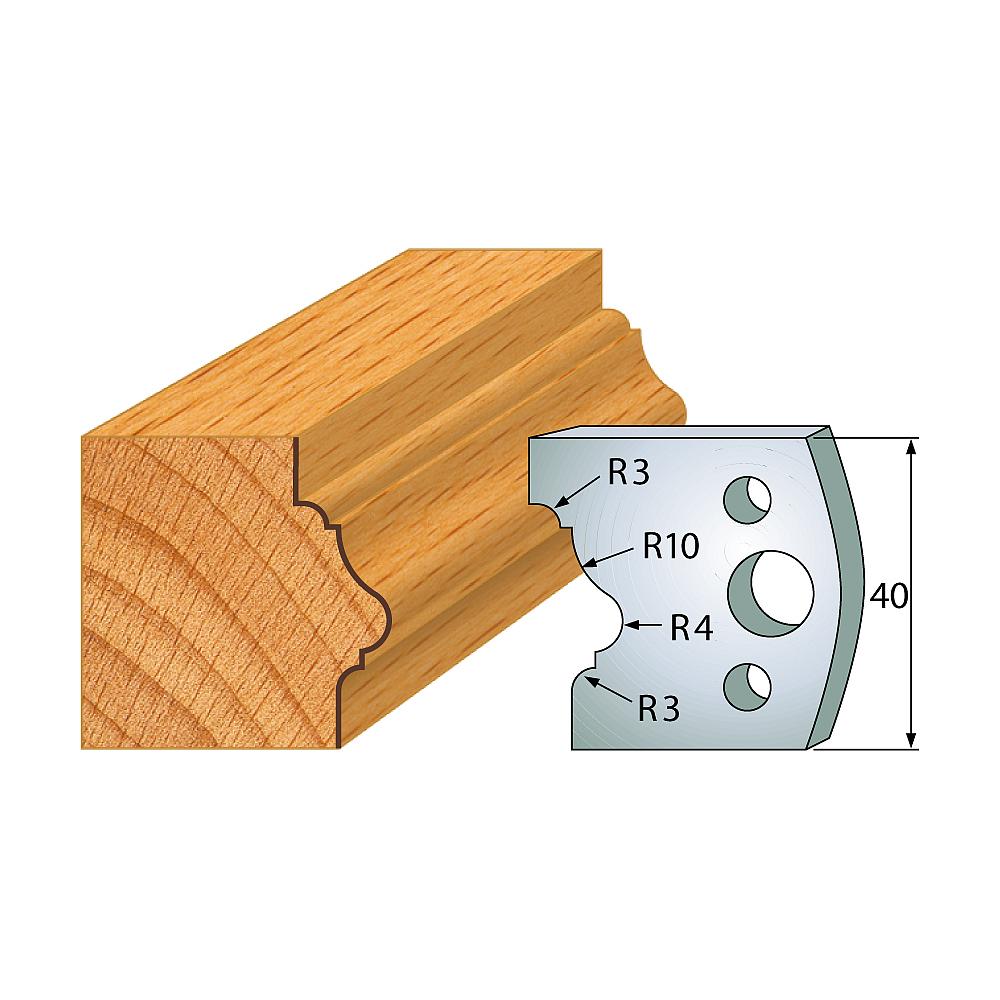 IGM Profil 102 - pár nožov 40x4mm SP F026-102