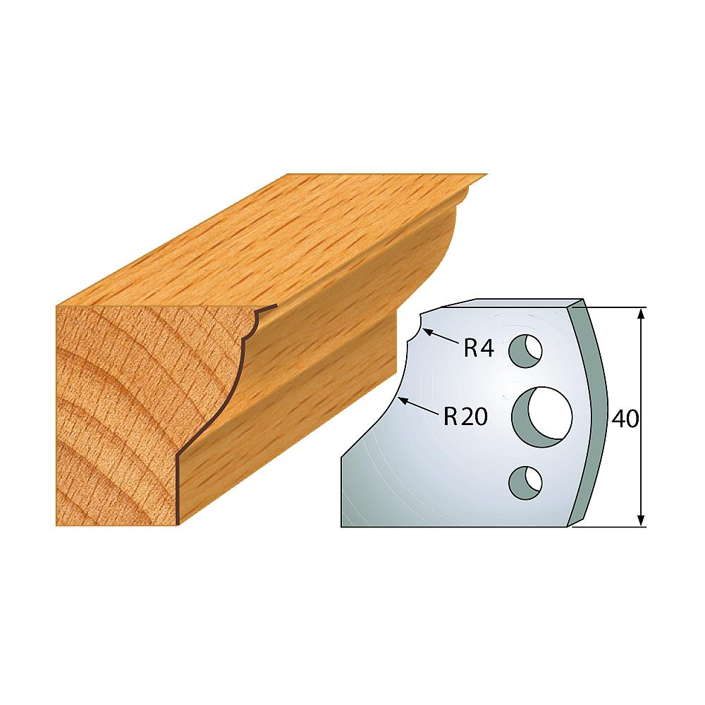 IGM Profil 109 - pár nožov 40x4mm SP F026-109