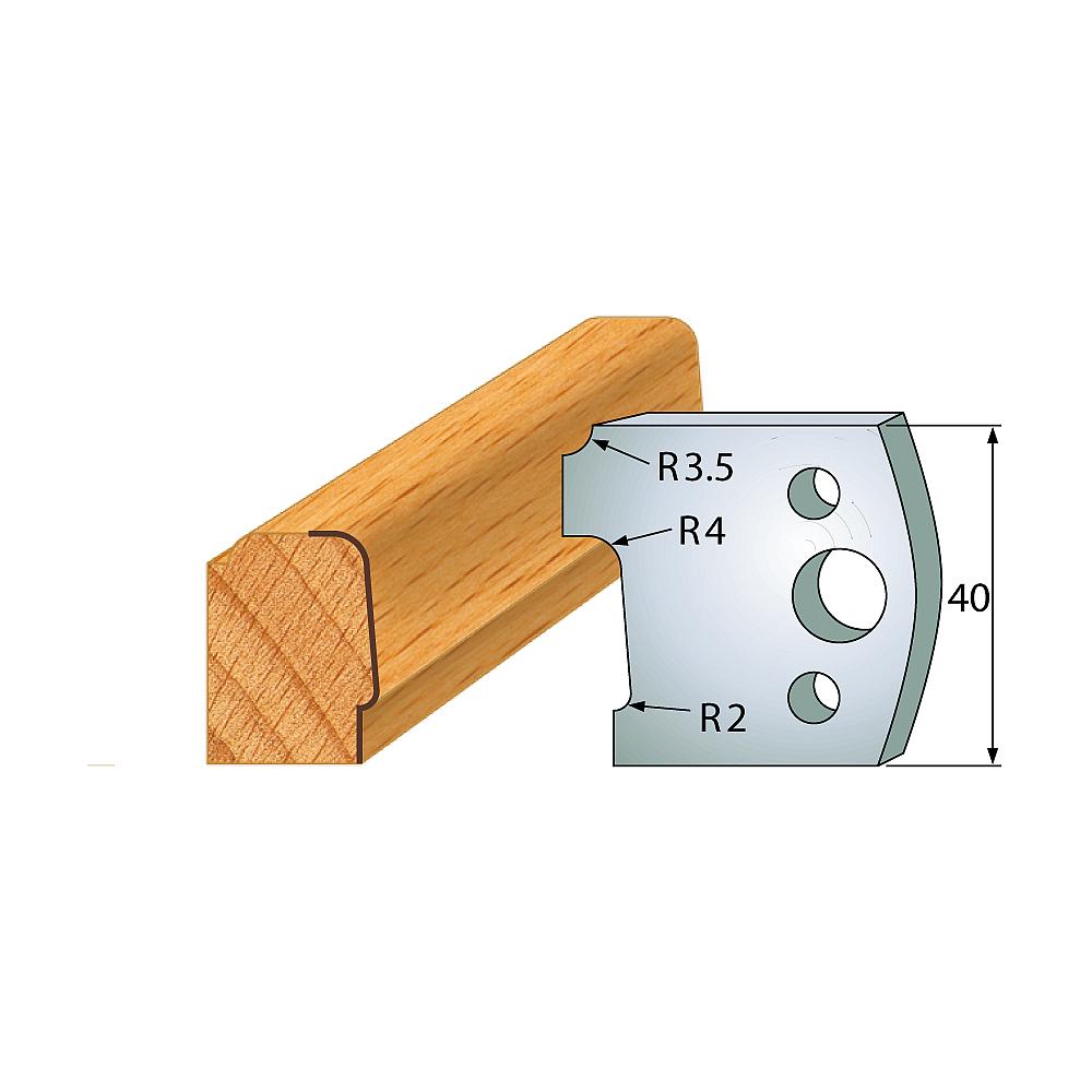 IGM Profil 130 - pár nožov 40x4mm SP F026-130