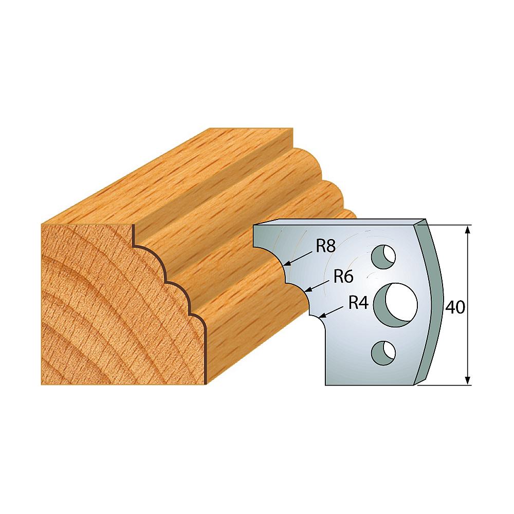 IGM Profil 133 - pár nožov 40x4mm SP F026-133