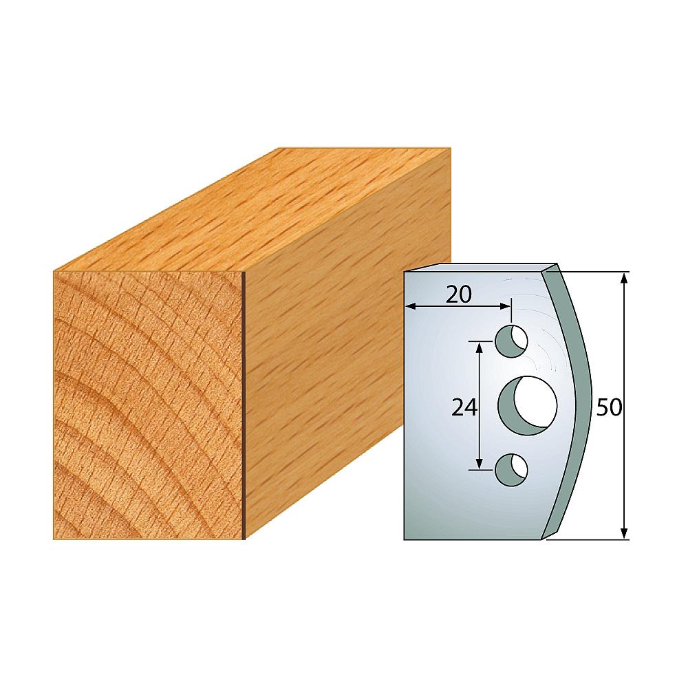IGM Profil 500 - pár nožov 50x4mm SP F026-500