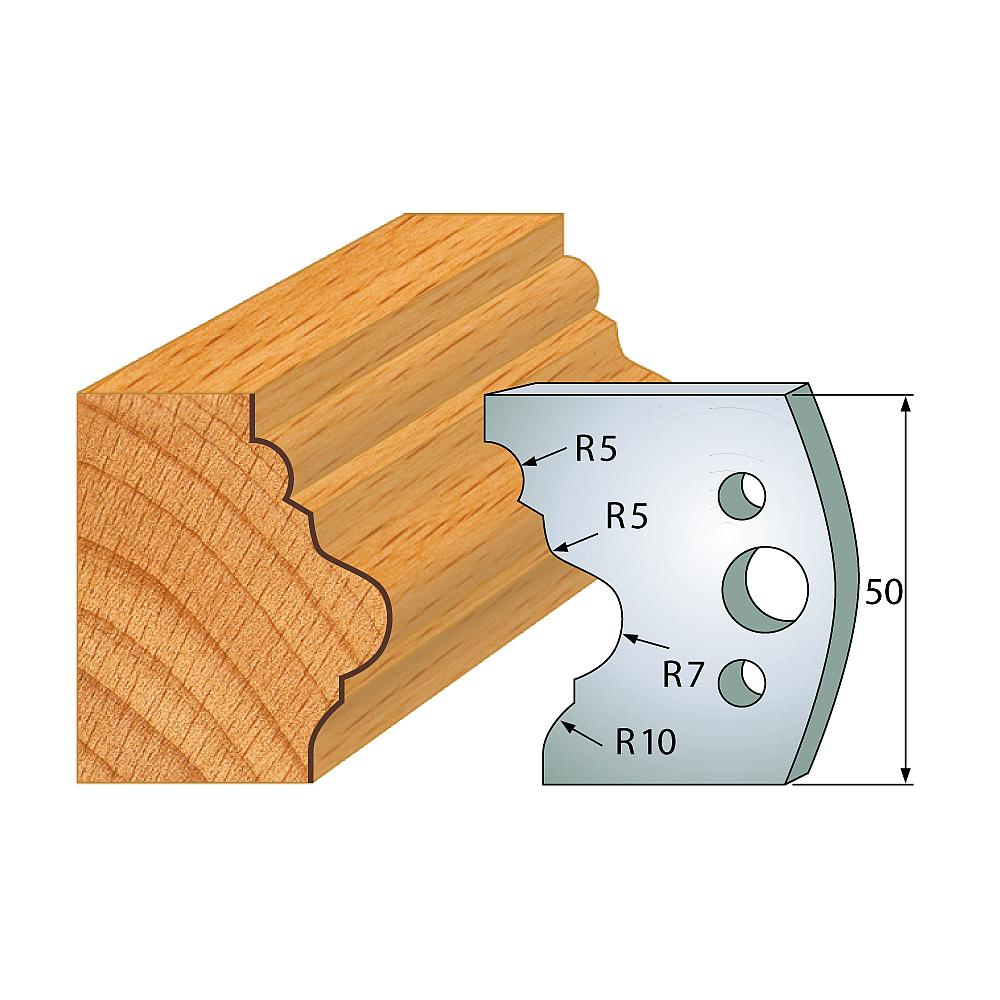 IGM Profil 508 - pár nožov 50x4mm SP F026-508