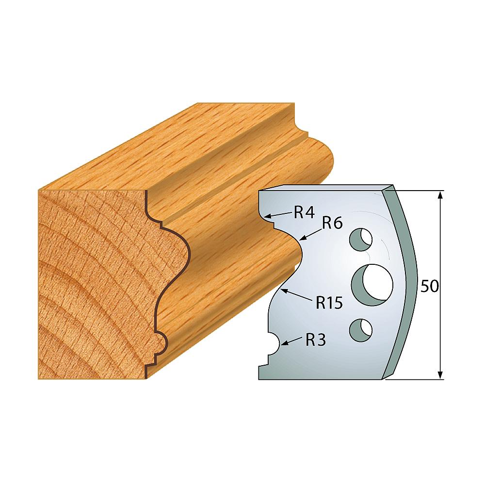 IGM Profil 512 - pár nožov 50x4mm SP F026-512