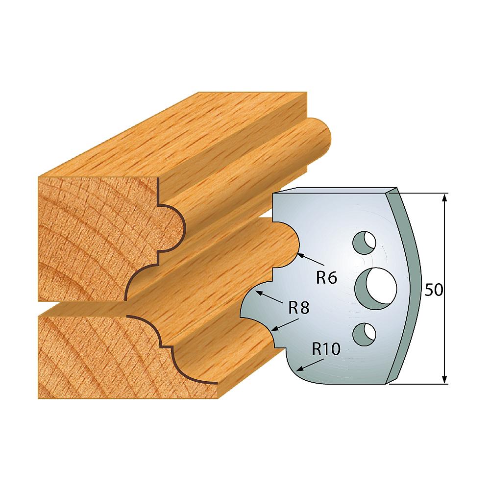 IGM Profil 520 - pár nožov 50x4mm SP F026-520