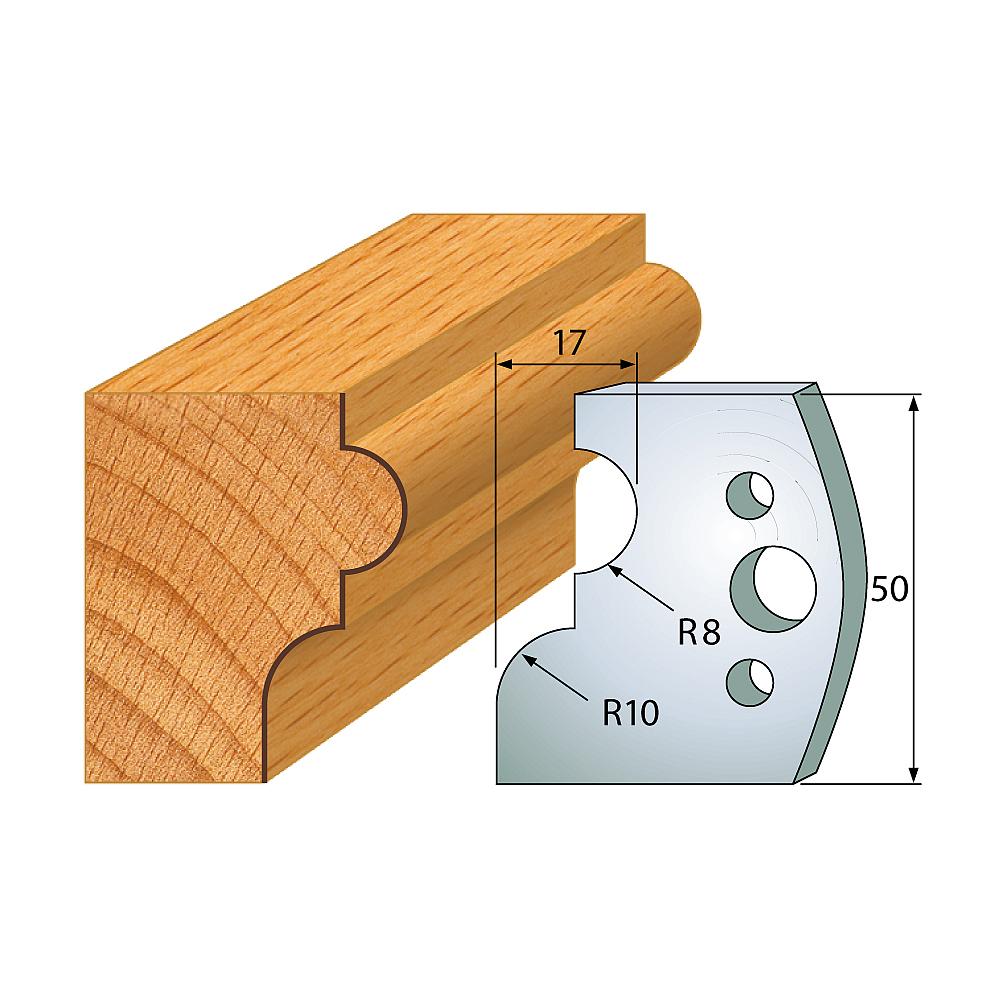 IGM Profil 551 - pár nožov 50x4mm SP F026-551