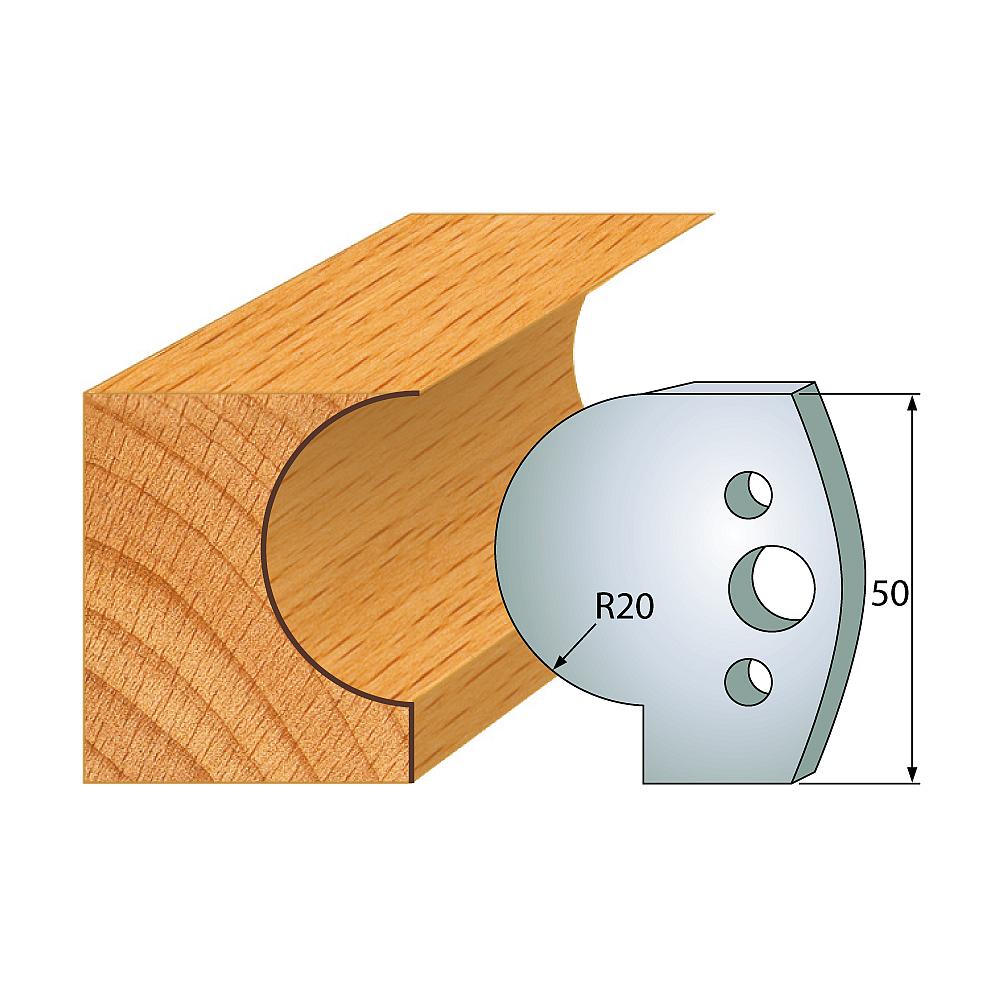 IGM Profil 562 - pár nožov 50x4mm SP F026-562