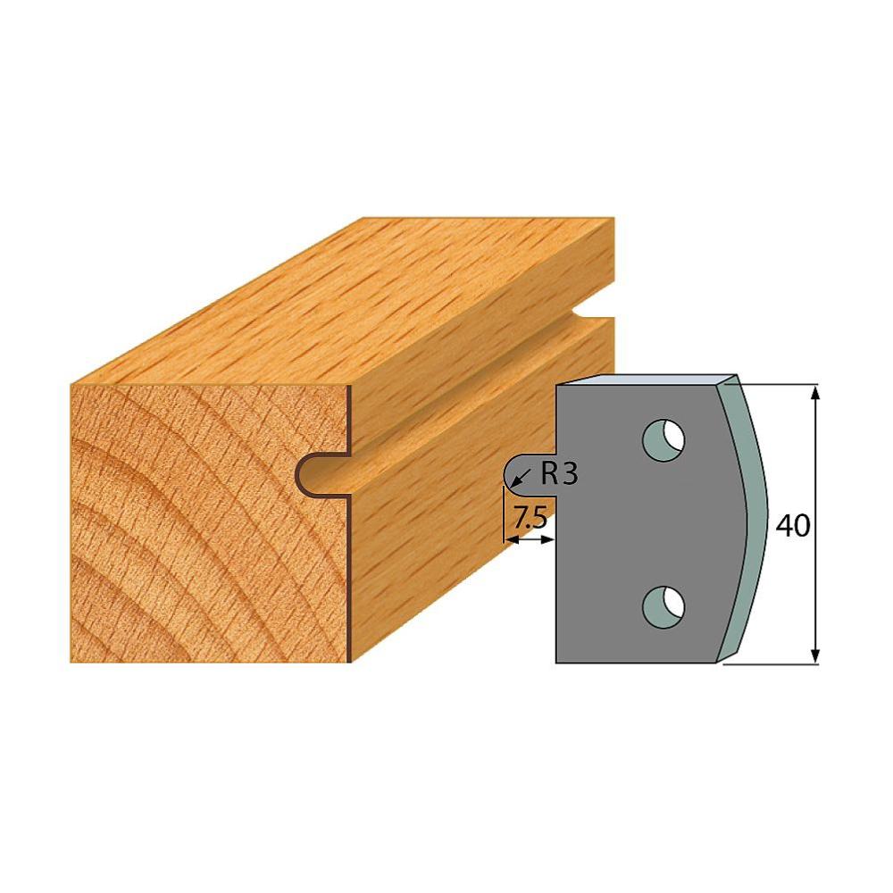 IGM Profil 010 - pár obmedzovačov 40x4mm SP F027-010