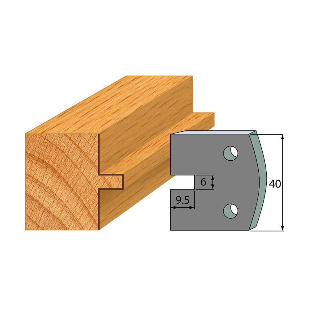 IGM Profil 017 - pár obmedzovačov 40x4mm SP F027-017