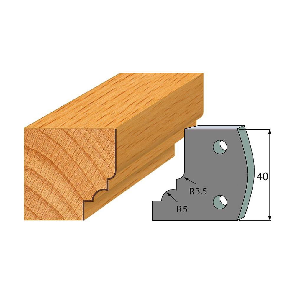 IGM Profil 020 - pár obmedzovačov 40x4mm SP F027-020