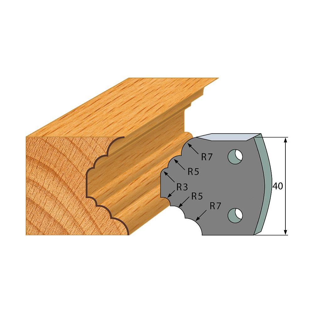 IGM Profil 021 - pár obmedzovačov 40x4mm SP F027-021