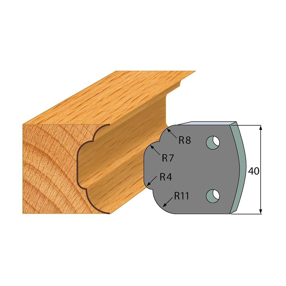 IGM Profil 023 - pár obmedzovačov 40x4mm SP F027-023