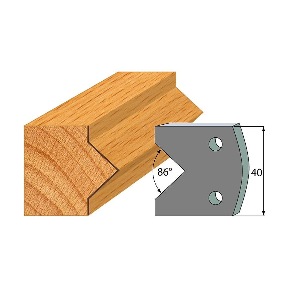 IGM Profil 034 - pár obmedzovačov 40x4mm SP F027-034