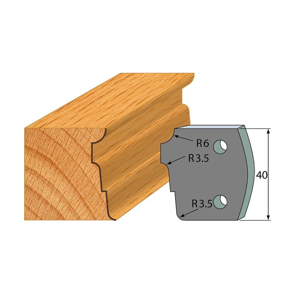 IGM Profil 039 - pár obmedzovačov 40x4mm SP F027-039