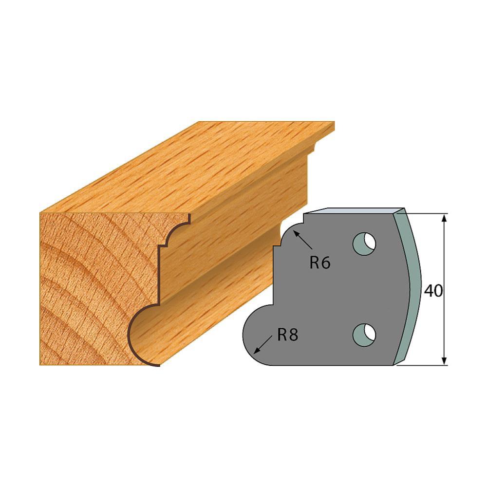 IGM Profil 054 - pár obmedzovačov 40x4mm SP F027-054