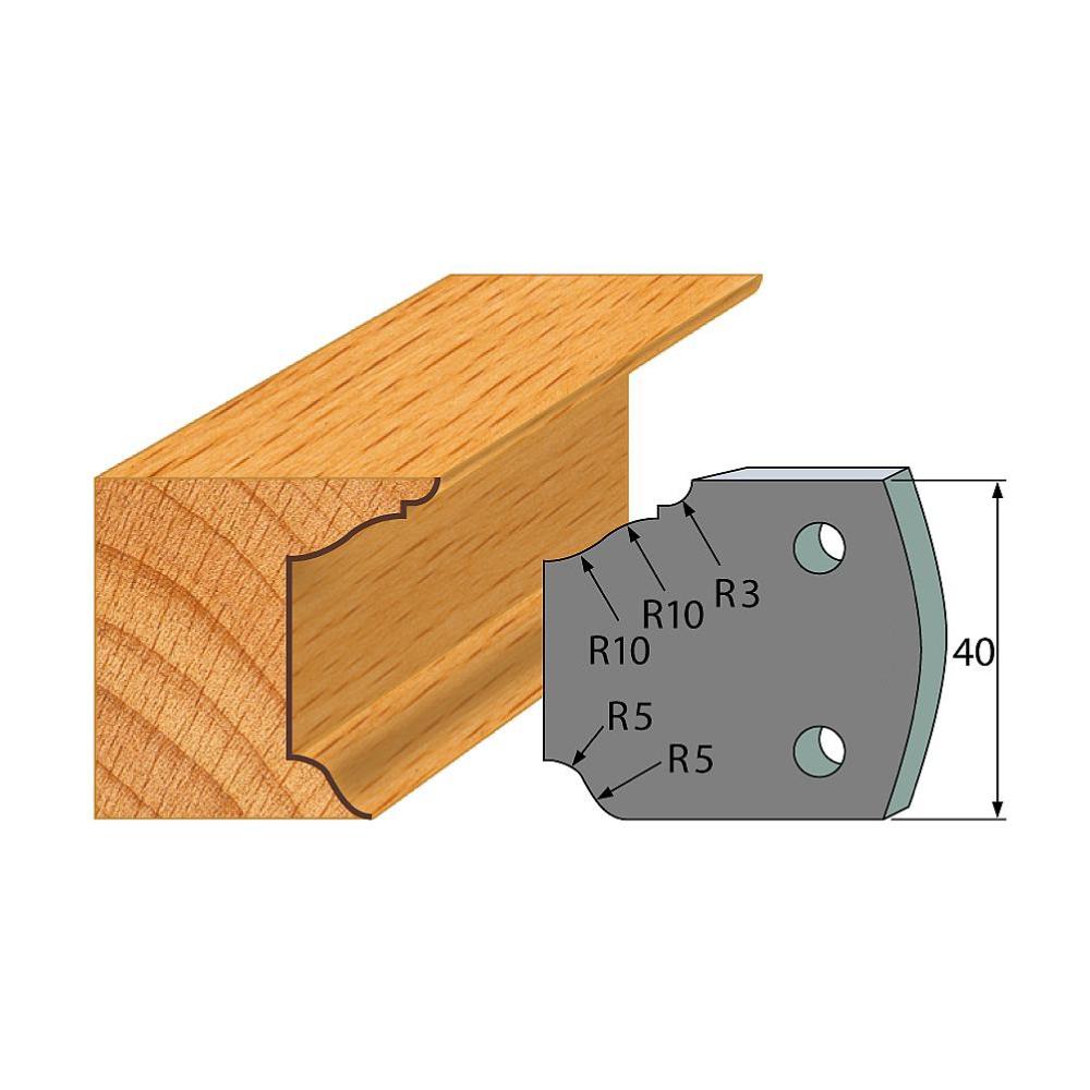 IGM Profil 079 - pár obmedzovačov 40x4mm SP F027-079