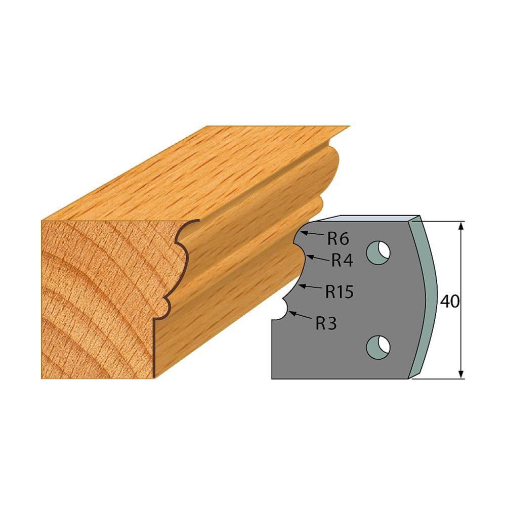 IGM Profil 101 - pár obmedzovačov 40x4mm SP F027-101