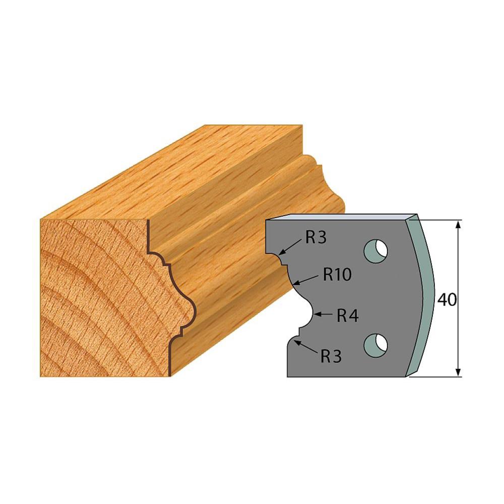 IGM Profil 102 - pár obmedzovačov 40x4mm SP F027-102