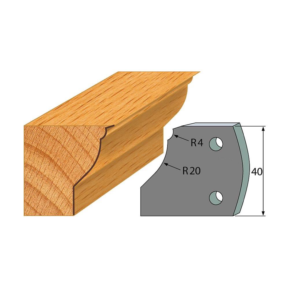 IGM Profil 109 - pár obmedzovačov 40x4mm SP F027-109