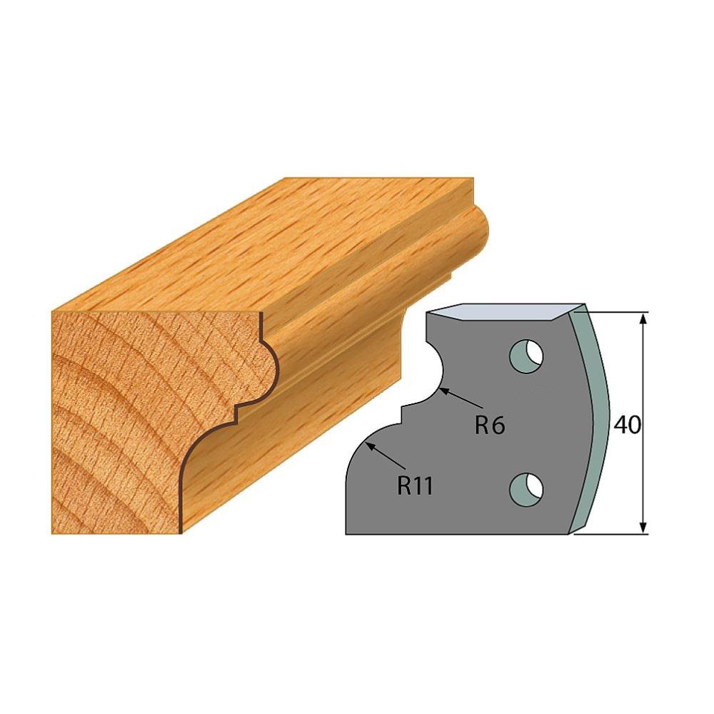 IGM Profil 111 - pár obmedzovačov 40x4mm SP F027-111
