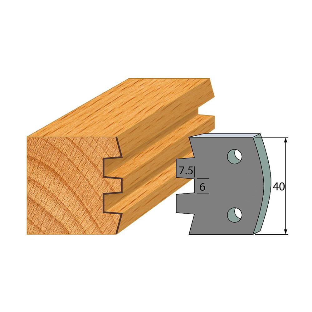 IGM Profil 114 - pár obmedzovačov 40x4mm SP F027-114