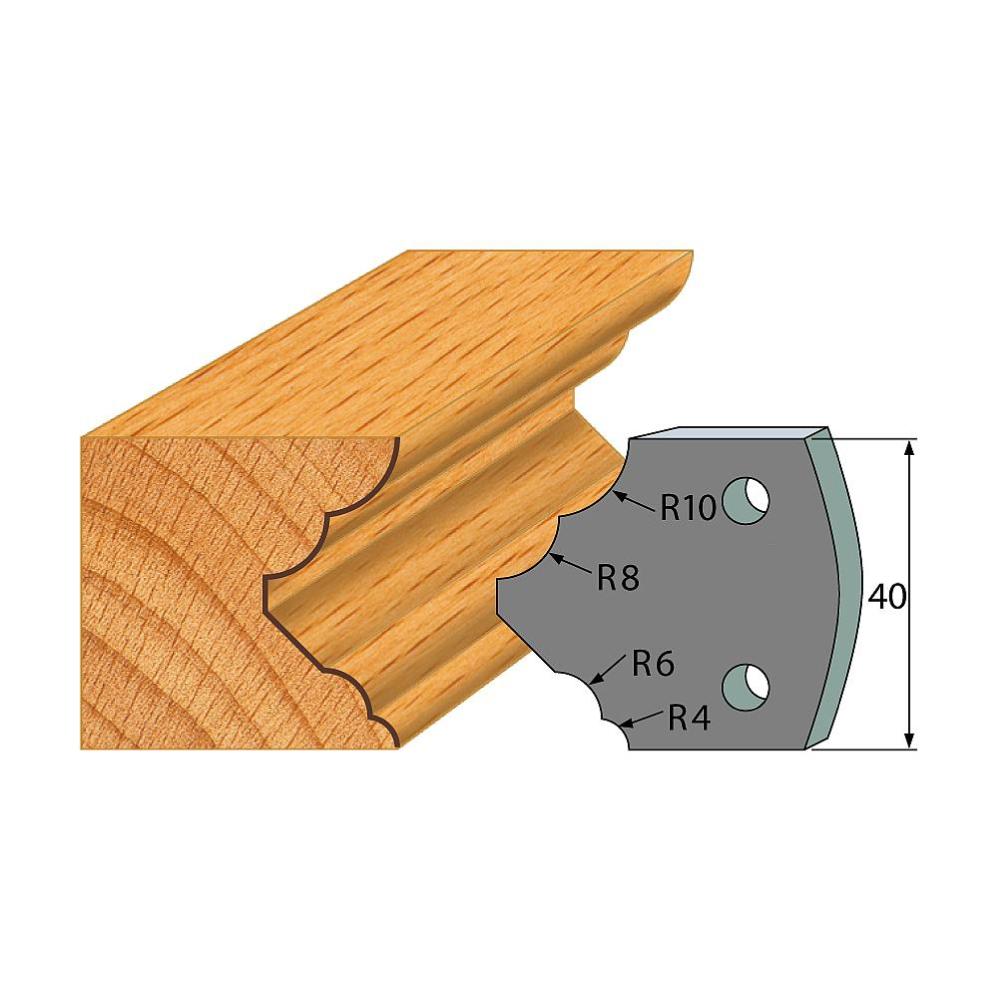 IGM Profil 125 - pár obmedzovačov 40x4mm SP F027-125
