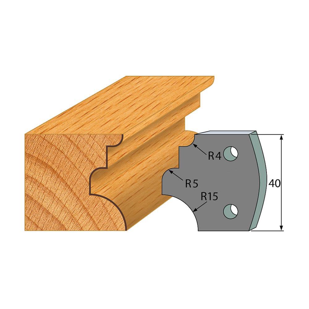 IGM Profil 129 - pár obmedzovačov 40x4mm SP F027-129