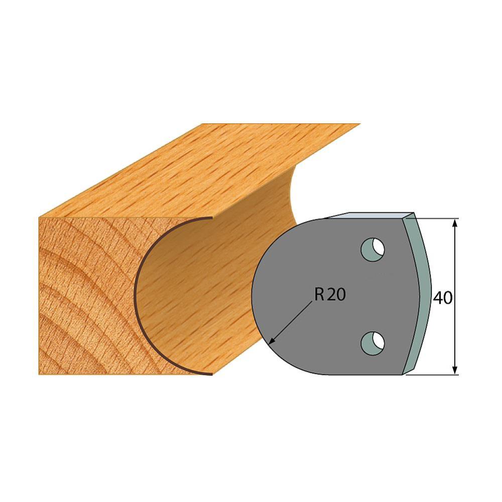 IGM Profil 131 - pár obmedzovačov 40x4mm SP F027-131