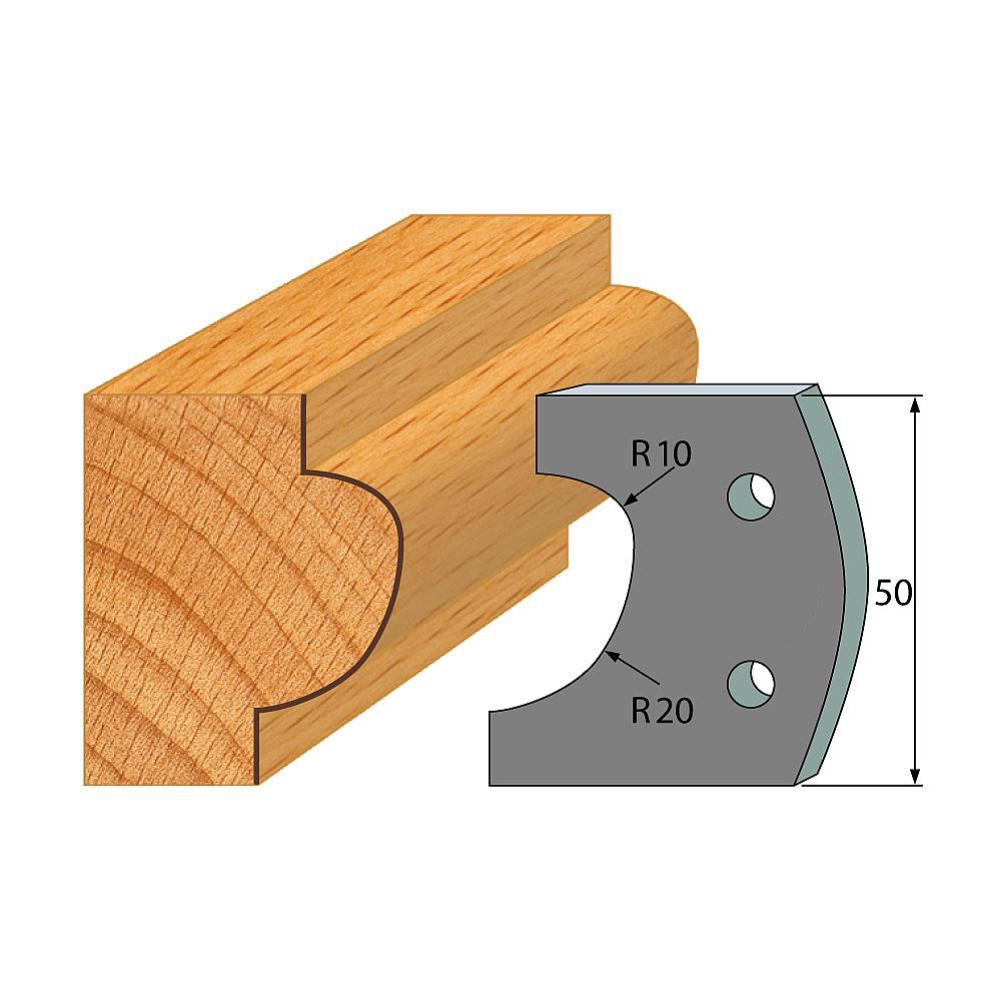 IGM Profil 504 - pár obmedzovačov 50x4mm SP F027-504