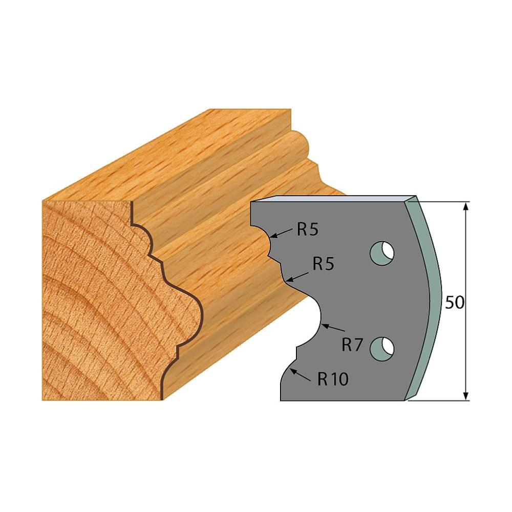 IGM Profil 508 - pár obmedzovačov 50x4mm SP F027-508