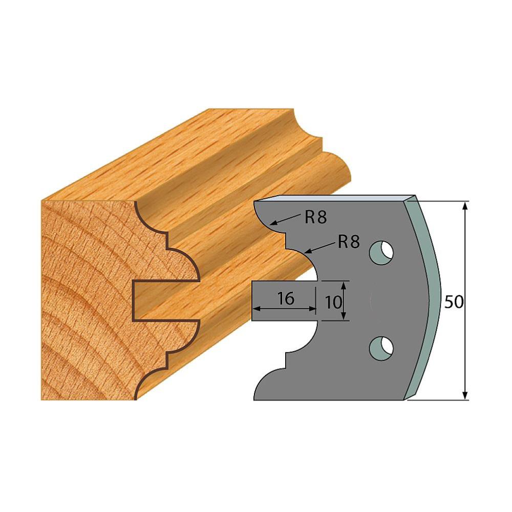 IGM Profil 522 - pár obmedzovačov 50x4mm SP F027-522