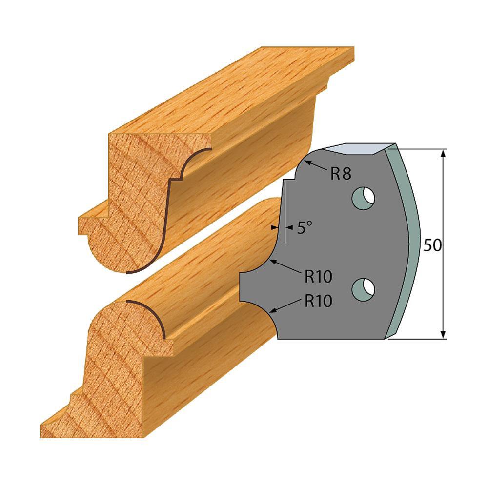 IGM Profil 557 - pár obmedzovačov 50x4mm SP F027-557