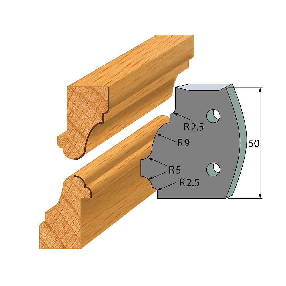 IGM Profil 558 - pár obmedzovačov 50x4mm SP F027-558