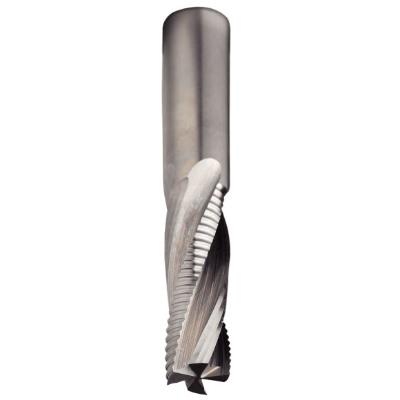 IGM 197 Špirálová fréza s lámačmi triesok pozitívna Z2+2 - D12x42 L90 S=12 F197-12121