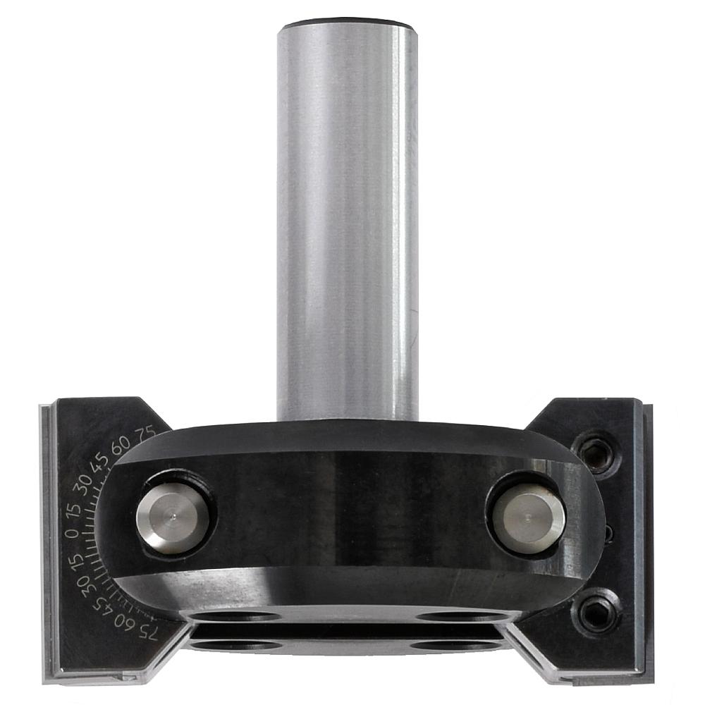 IGM Nastaviteľná uhlová CNC fréza HW - D85x39,5 Dmax102 L92 S=20 Z2 F463-20131