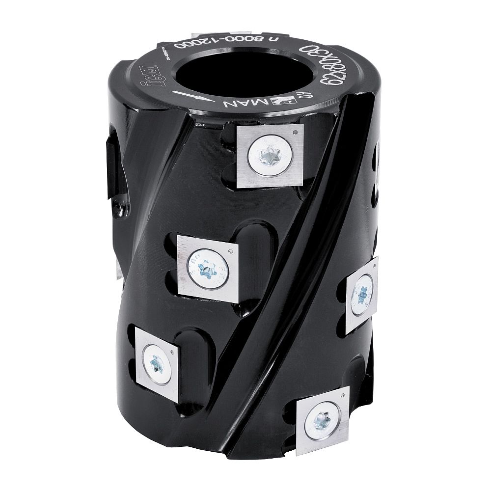 IGM F606 Zrovnávacia a hobľovacia fréza MAN - D62x80 d30 Z12 ALU F606-08030