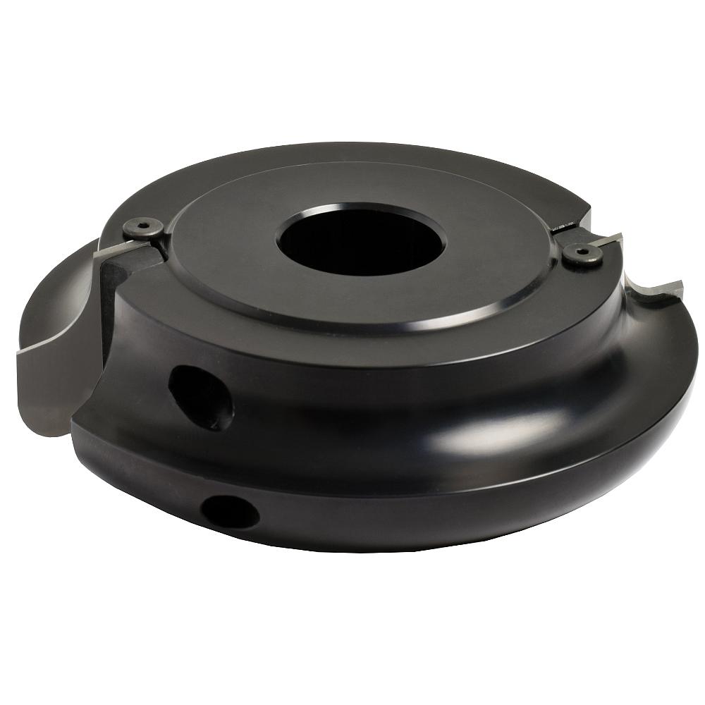 IGM F612 Fréza zaoblovacia konvex-konkáv R10 MAN - D130x35 d30 Z2 ALU F612-30930