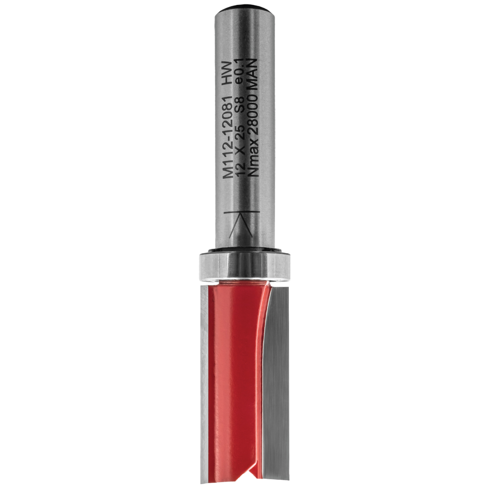 IGM M112 Drážkovacia fréza s ložiskom - D12x25 L61 S=8 HW M112-12081