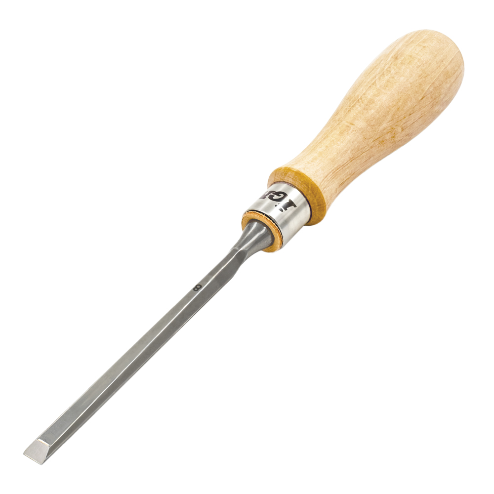 IGM Ploché dláto s hrabovou rukoväťou - 8 mm RSS-PD08